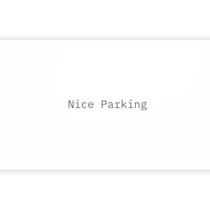 Nice Parking, Words of Wisdom-visitekaartjes, grappige cadeaus, Stop met praten, My Bad, IOU, You make the world a better place, Thank you