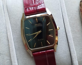 セイコー ドルチェ 8N41-6100 クォーツ ツートーン ウォッチ 32mm
