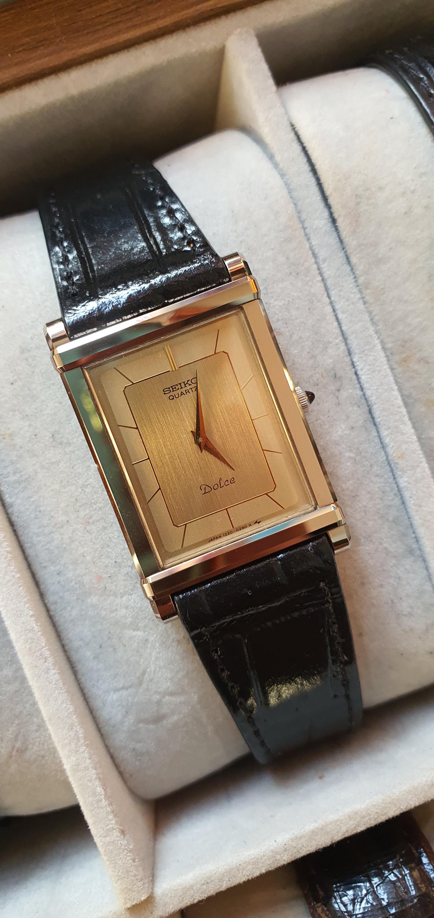 Seiko Dolce Tungsten Carbide - Etsy