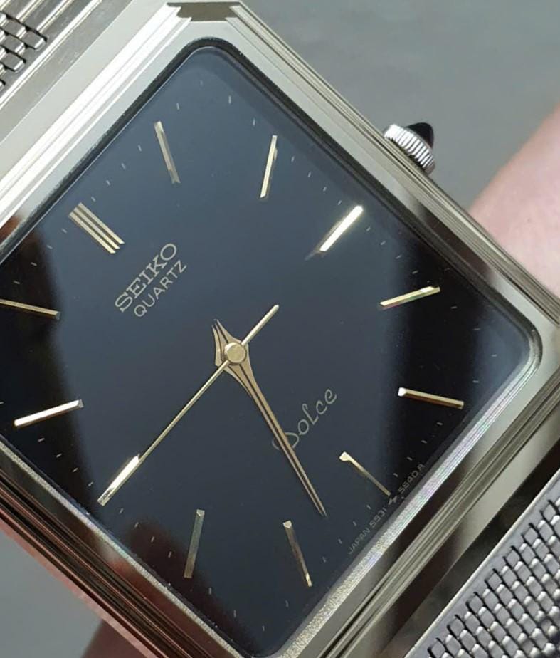 Vintage 1984 Seiko Dolce-nsag-7731-5080 - Etsy