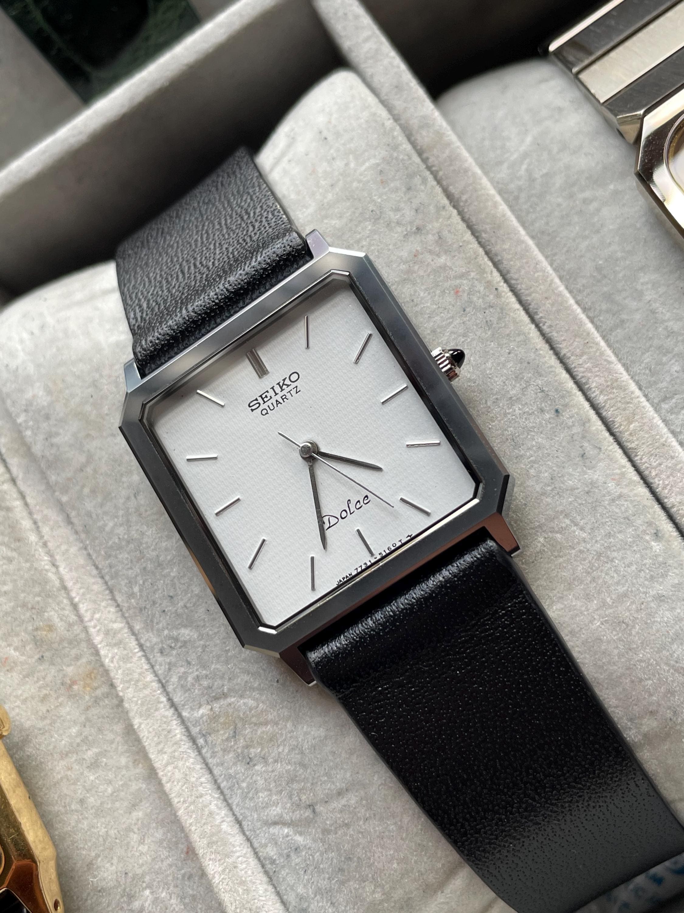Seiko dolce tungsten carbide - Etsy 日本