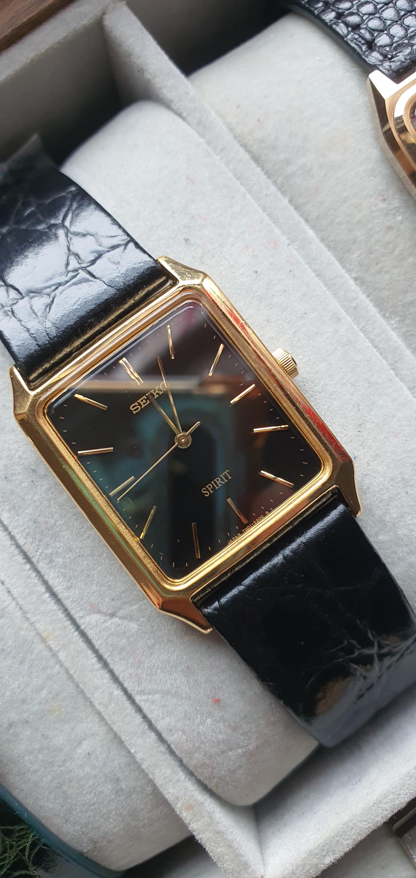 Vintage Seiko tank 1991年製 1991 Seiko Tank - Etsy