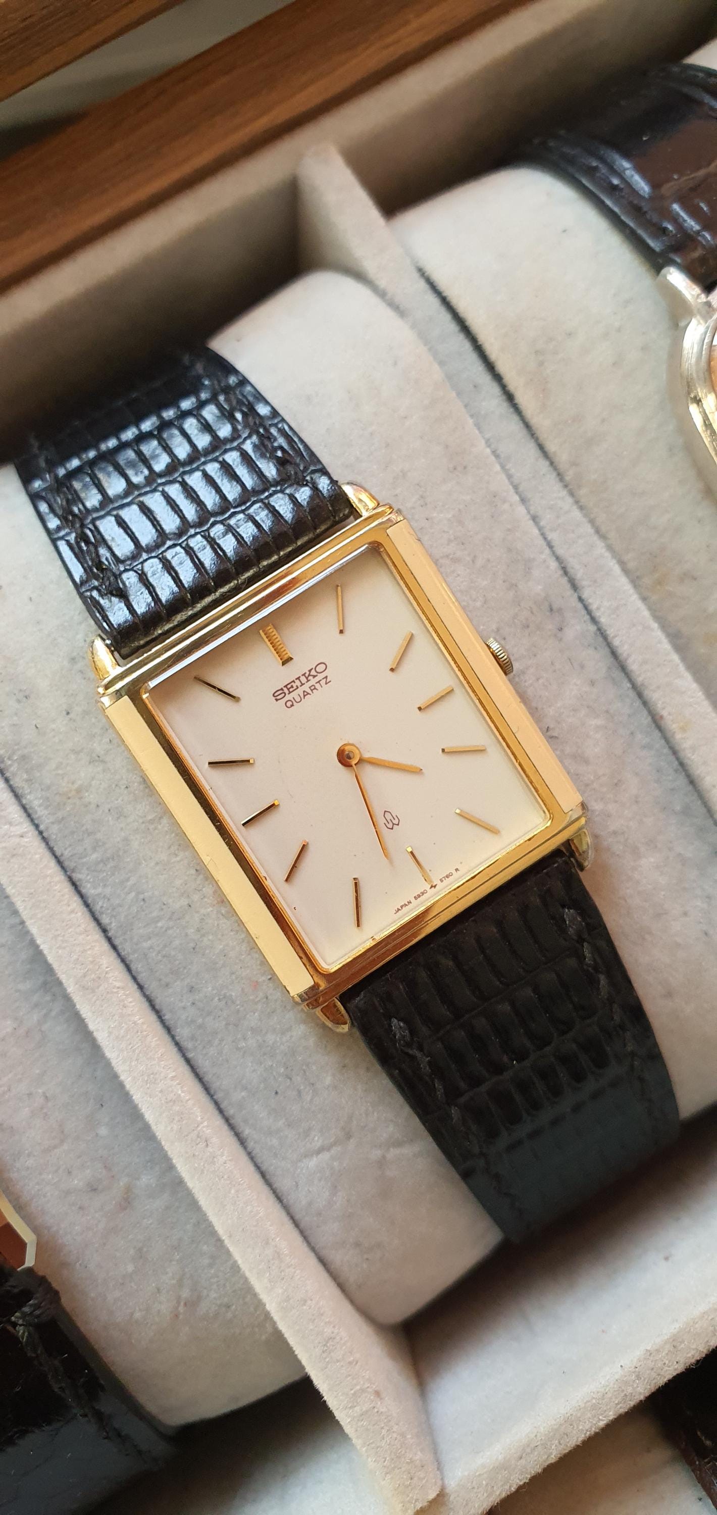 Seiko Tank Vintage - Etsy