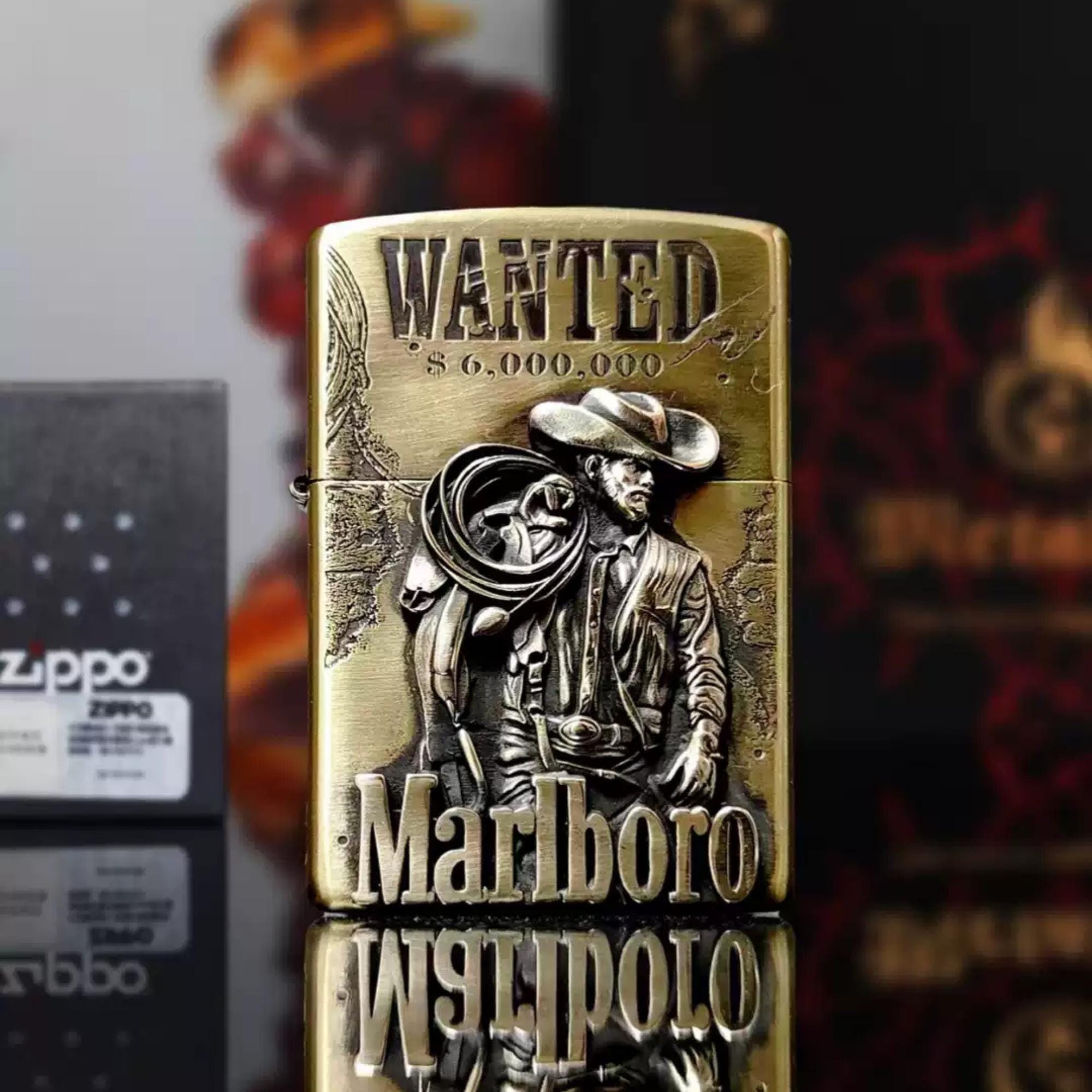 ZIPPO - ジッポー 1999年製 マルボロ カウボーイ ロデオ オイル