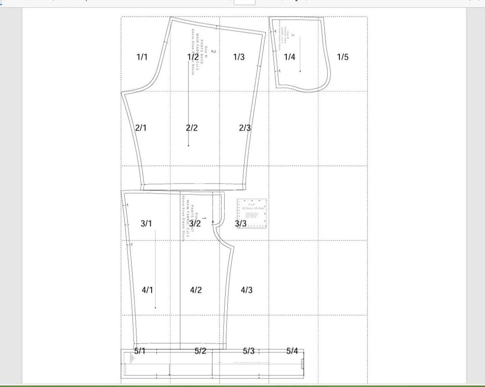 PDF Summer Bermuda Shorts Pattern, Dec Zipper Elastic Waist Women ...