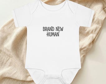 Body infantil novo da marca Human | Macacão para recém-nascido