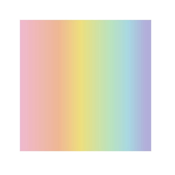 Pastel Rainbow Digital Paper | Vintage Pastel Rainbow Clipart | Printable Wall Art & Sticker Design | Birthday Decor Download
