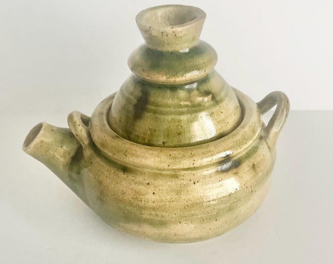 Vintage Handmade Pottery Tea Pot