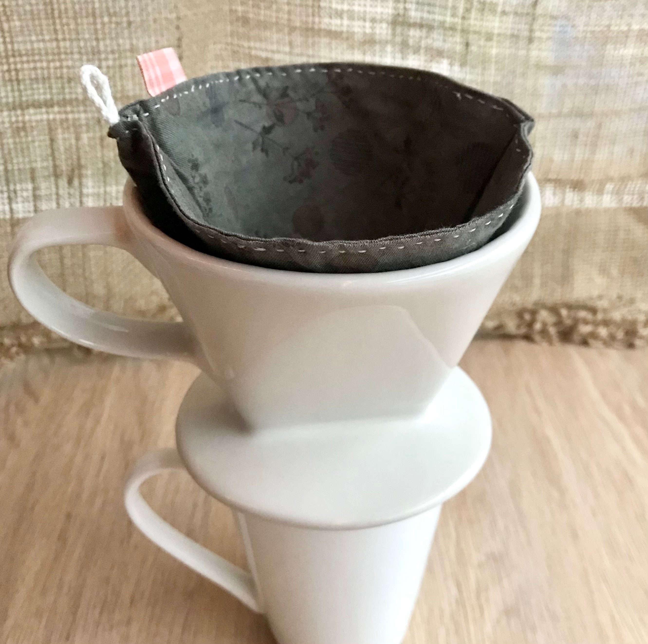 Cotton Coffee Filter Re-usable for Pour 