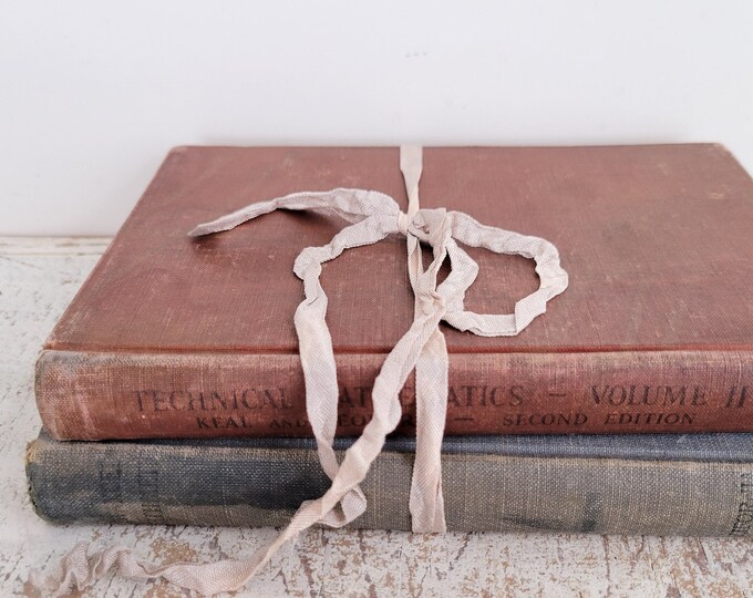 Antique Textbooks- Vintage Math Books - Technical Mathematics ...
