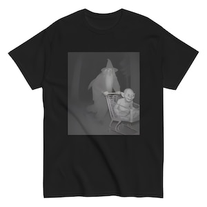 Funny Wizard and Gollum  – T-Shirt Fantasy Graphic Tee – Quirky Shirt in Multiple Colors