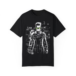 Futuristic Robot Graphic T-Shirt, Sci-Fi Art Tee, Digital Sketch Robot Shirt, Modern Design T-Shirt, Unique Robot Print Tee