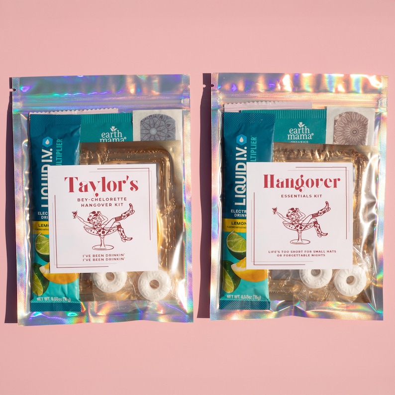 Kit Ressaca para Madrinhas | Lembrancinhas para Chá de Panela, Lembrancinhas de Festa | Kits de Recuperação para Despedida de Solteira imagem 5