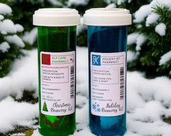 Christmas Recovery Kit - Funny Stocking Stuffer Hangover Kit