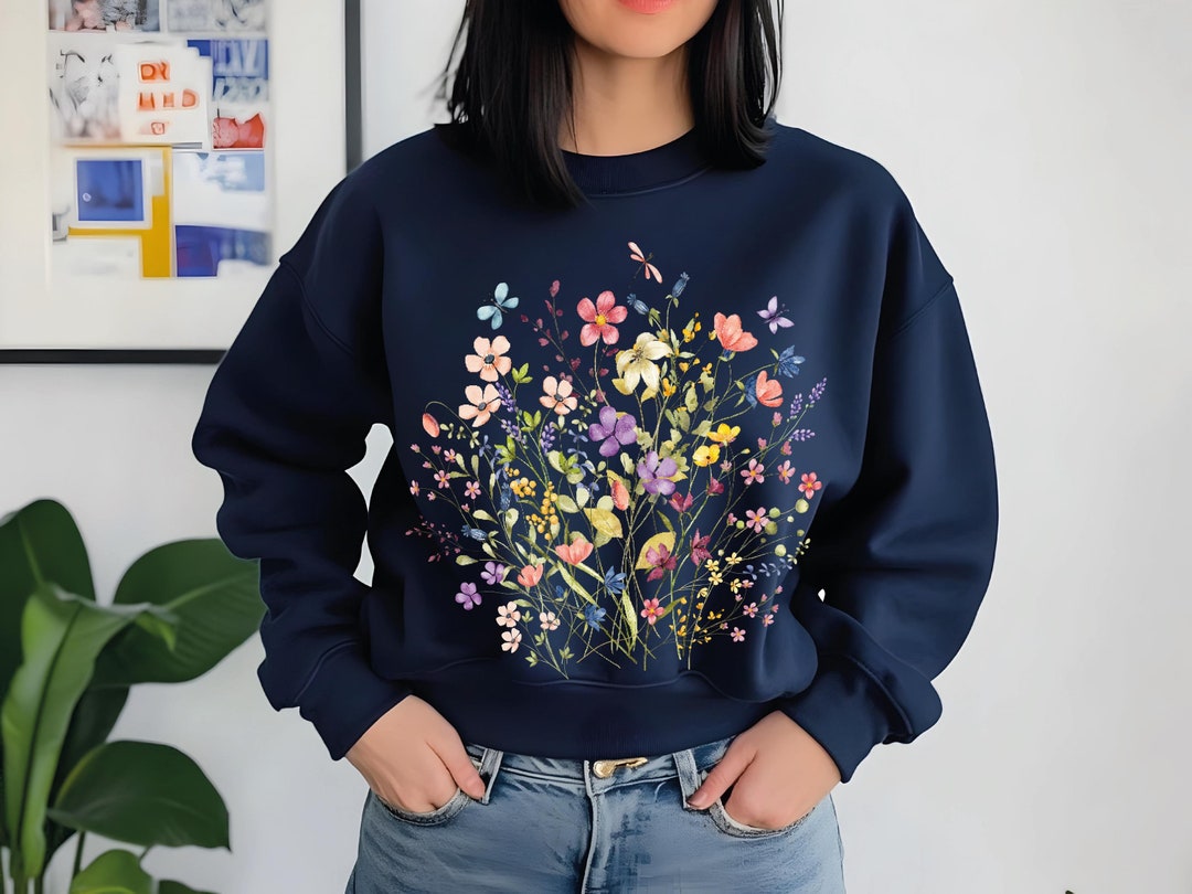 Pom Pom Wildflower Sweatshirt