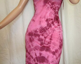 sleeveless white bodycon dress Alessandra Slinky Ruffle Maxi Dress - Pink Blurred Floral Print