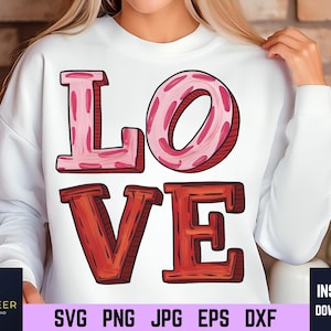 Valentijnsdag liefde png sublimatieontwerp downloaden, liefdessublimatie png schattig, XoXo png, trendy Valentijn png, liefde png, valentijnsshirt