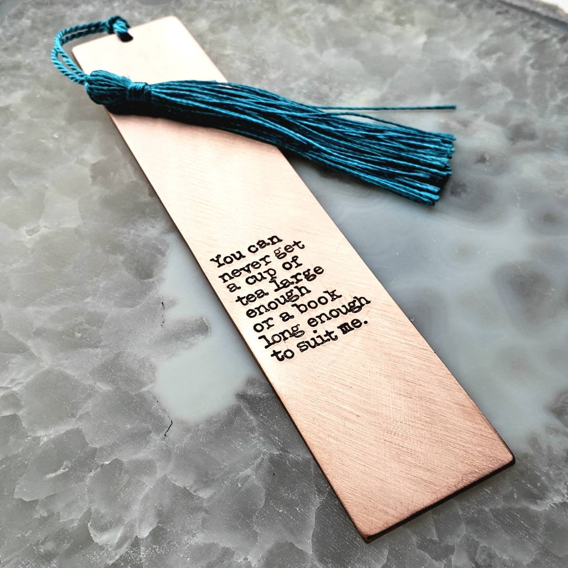 Personalized Metal Bookmark Customize with Your Favorite Etsy