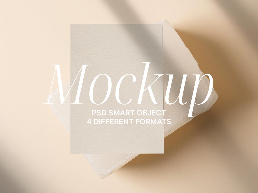 Modern Cardmockup, Minimal Mockup, Flyer Mockup, PSD Smart Object ...
