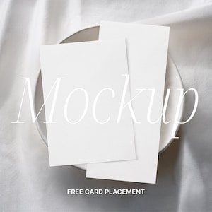 Mockup Karte Minimalistisch Mock Up Hochzeit Menu Mockup Template Listing Modern Flatlay Programm Digital 4x9 5x7 Karten Mockup Baby Shower