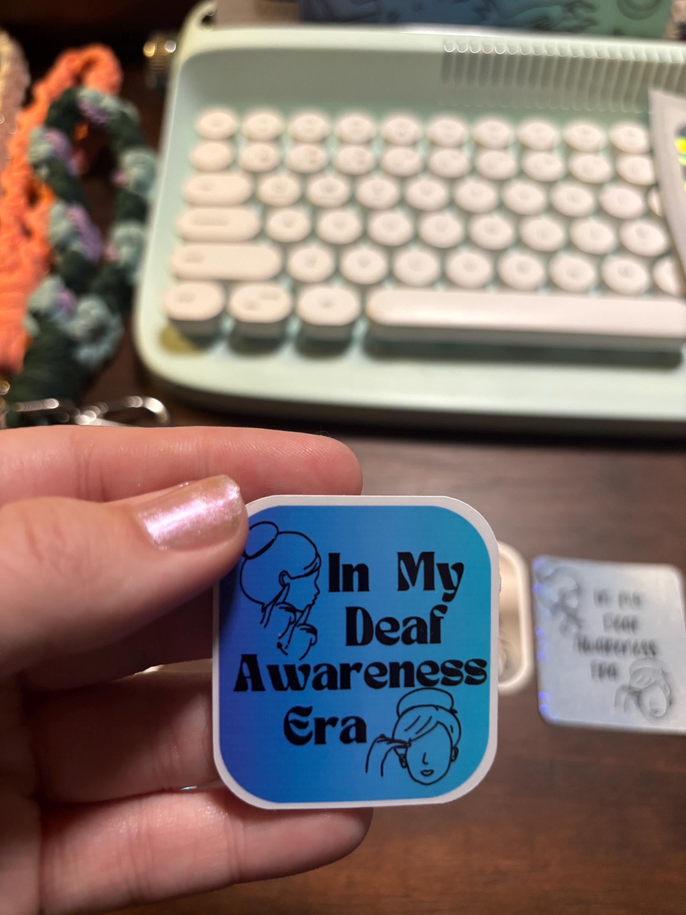 American Sign Language Stickers | Deaf Culture, Alphabet | Vinyl Decals ...
