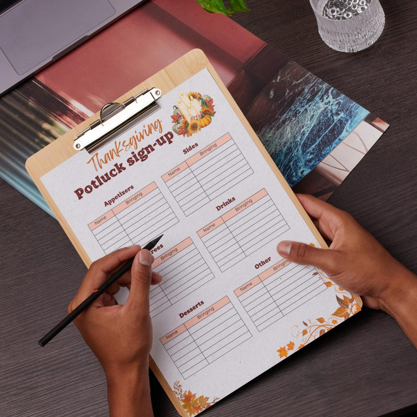 Thanksgiving Checklist Printable, Thanksgiving Dinner Checklist ...
