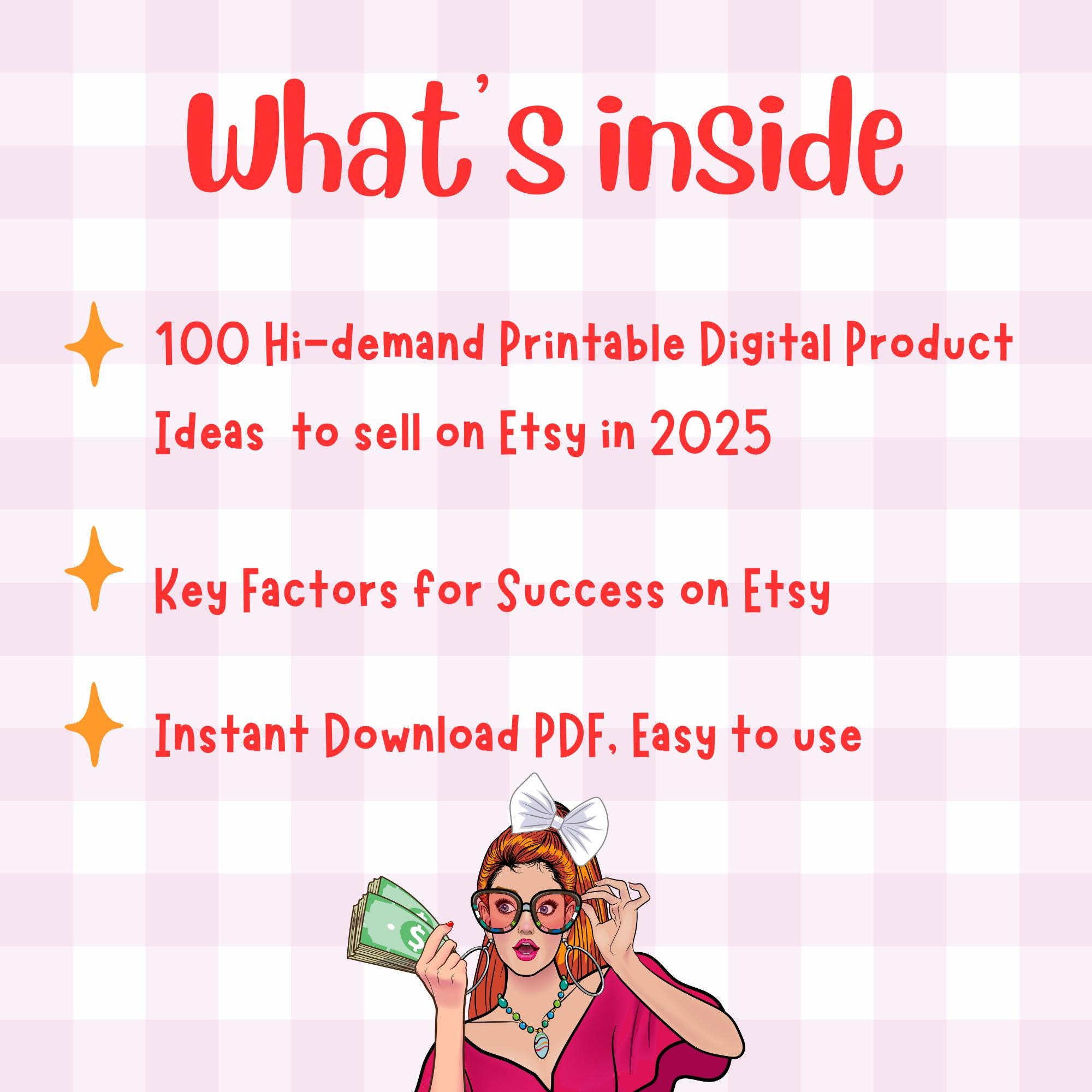 100 Printable Digital Product Ideas for Etsy 2025 (instant Download ...