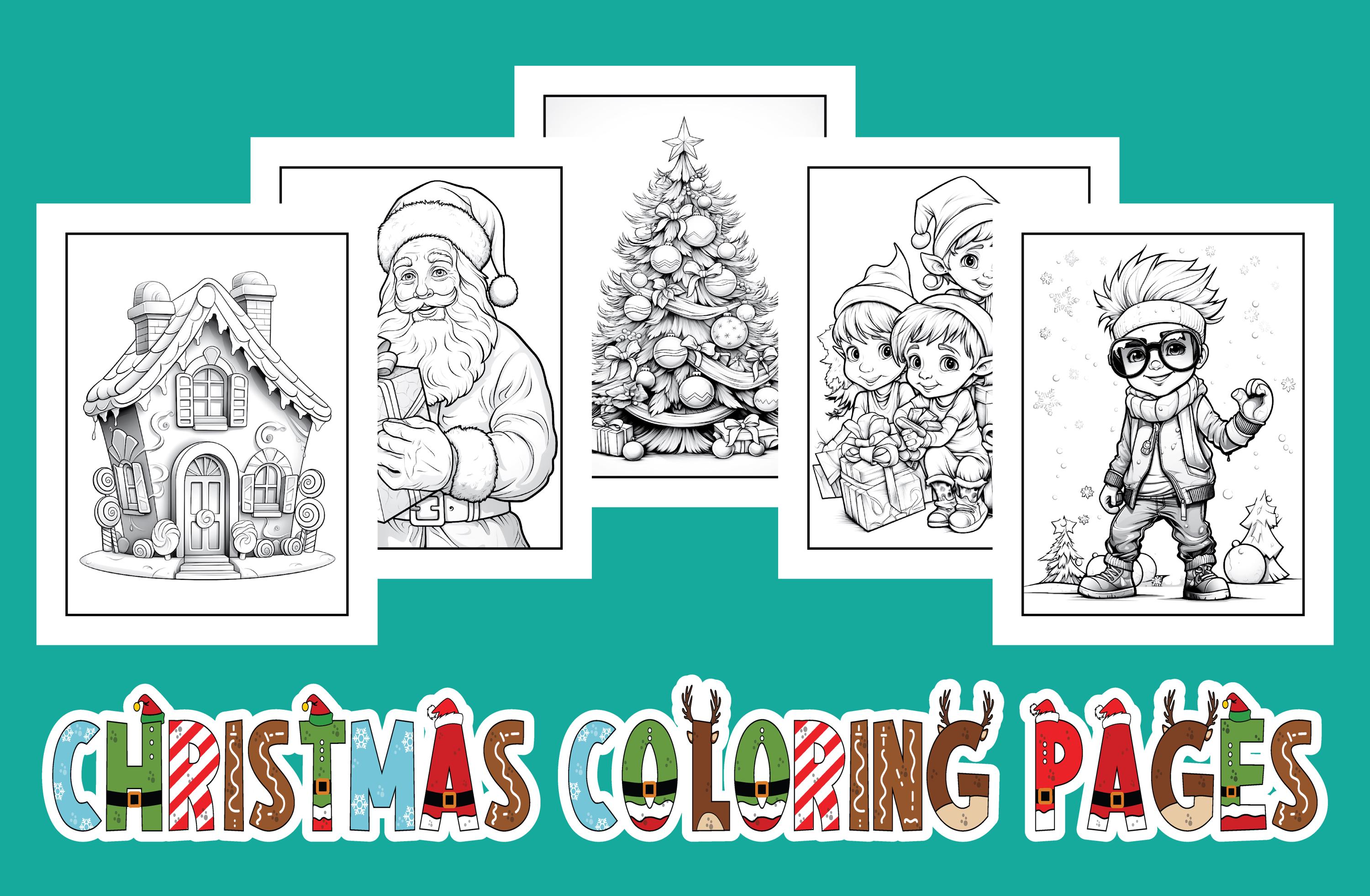 Lonfliness 30セット クリスマス ぬりえ アート クラフトキット 子供用 マグネットカラー あなた自身のクリスマス, image size:3000x1962