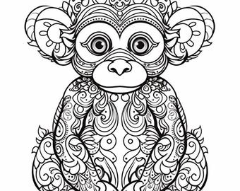 Mandalas Der Wildnis – Ausmalbuch Mit 101 Tiermotiven Auf Schwarzem Hintergrund