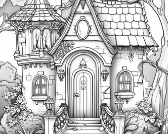 Öffnen Sie das magische Malbuch für Erwachsene: Mystische Designs zum Stressabbau