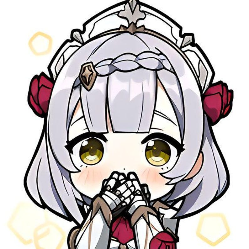 Kawaii Anime Stickers – Printable Chibi PNG Bundle (digital Download ...