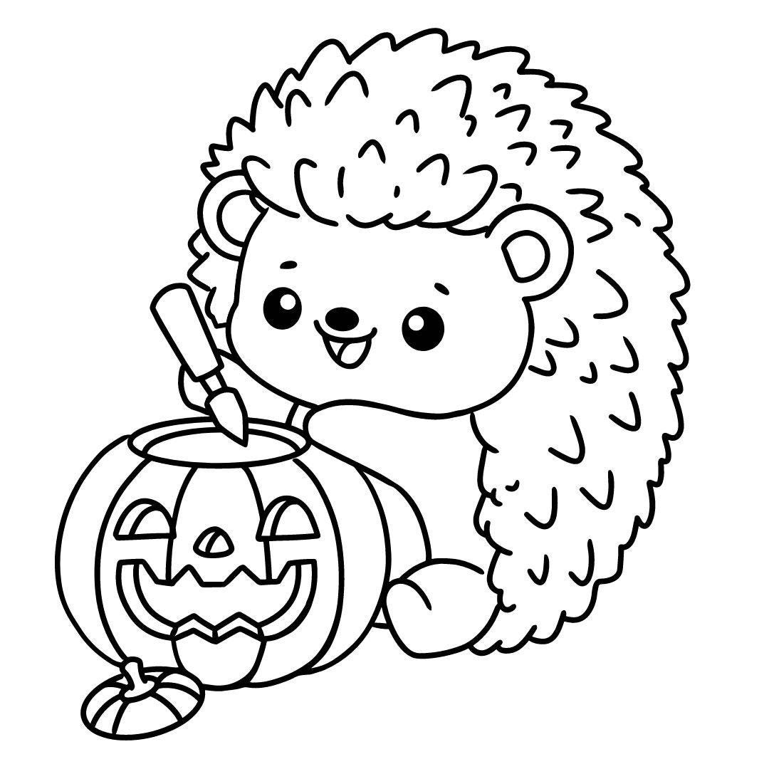 Halloween Coloring Pages | Printable Spooky Monsters for Kids, Teens & Adults | Fun - Relaxing Halloween Activity