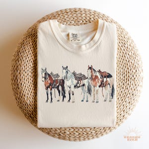 Camiseta de caballo para niños pequeños, camiseta de vaquera para niños pequeños, camiseta de vaquero para niños pequeños, camiseta de rodeo para niños, camiseta de rodeo para niños pequeños, regalo para amantes de los caballos, camiseta de caballo