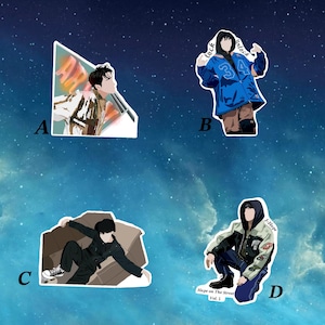 BTS J-Hope "JITB" e "HOTS Vol. 1" Collezione Adesivi Impermeabili Senza Volto