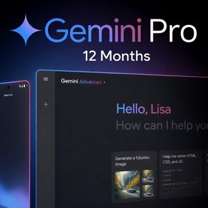 Gemini Pro+ Vollzugriff 12 Monate – 2 TB Google Drive – Nano Banana – Veo3