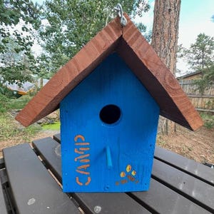 Camping Lover&#39;s Birdhouse