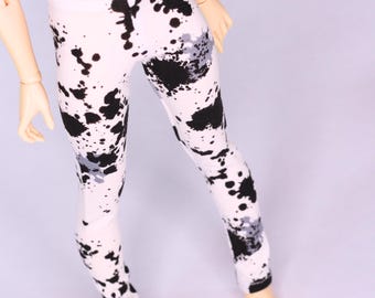 Leggings con salpicaduras de pintura para muñecas BJD Slim MSD 1/4