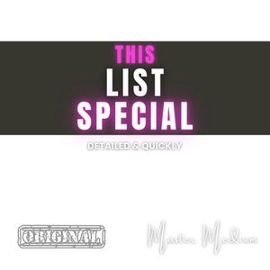 special list