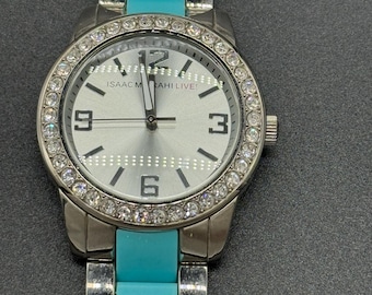Isaac Mizrahi Live Ladies Watch Stainless Steel Quartz With  display picture 3
