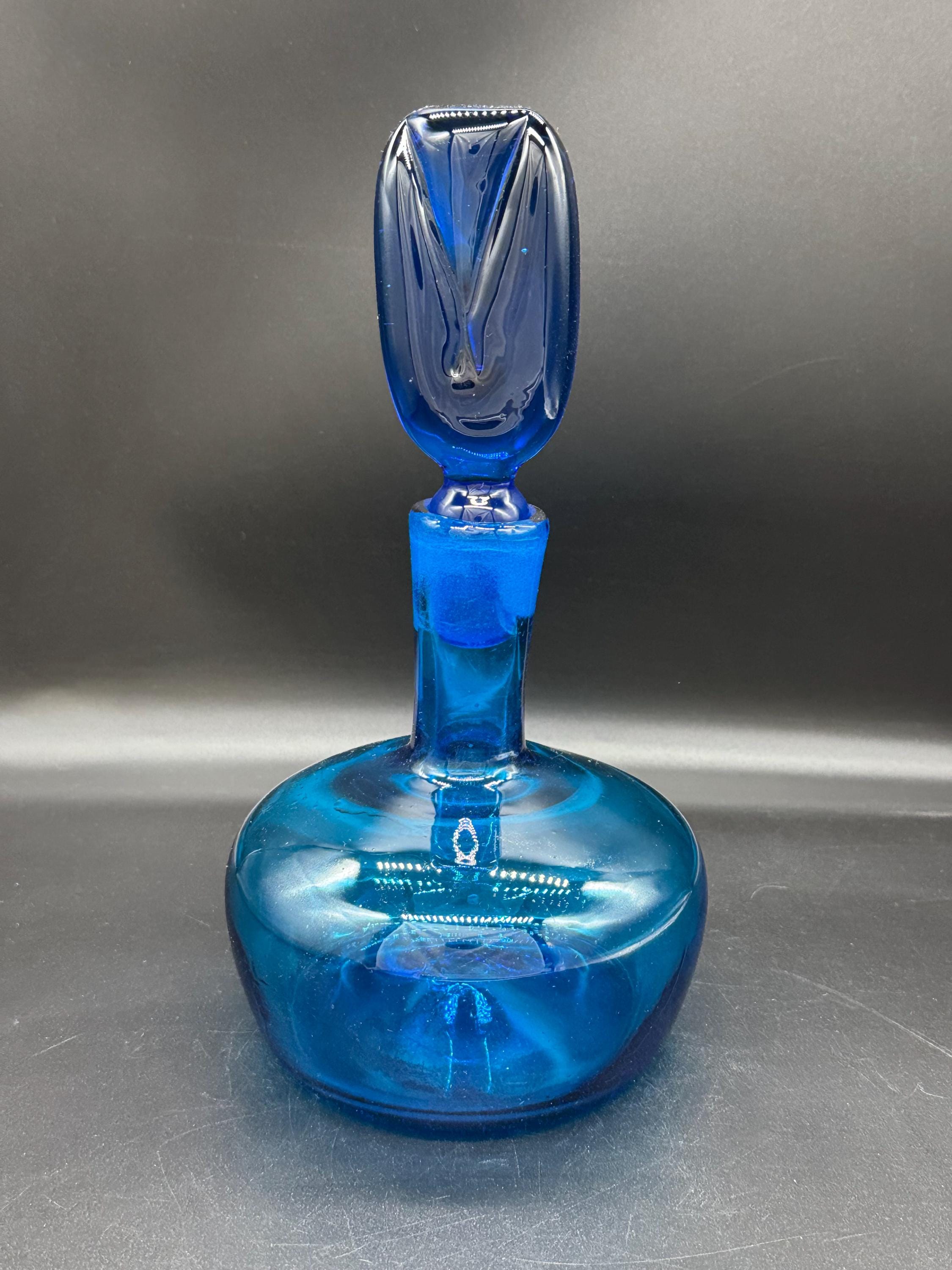 Blenko Vintage Decanter - Etsy