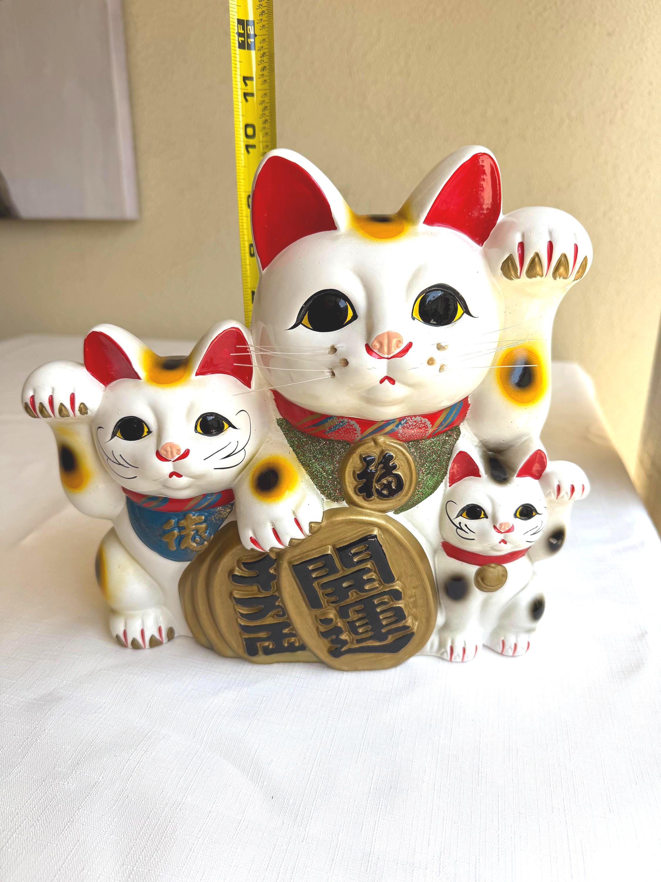 Murakami Takashi Lucky Cat Coin Bank Fat Cat San Francisco