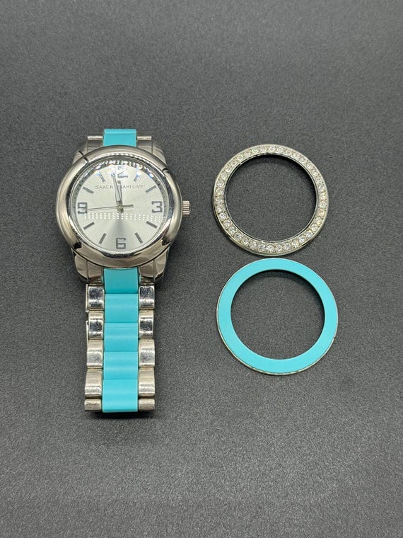 Isaac Mizrahi Live Ladies Watch Stainless Steel Quartz With  display picture 1