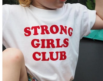 Strong Girls Club | Personalised Babygrow | Gender Reveal | Due date | Vest, Sleepsuit, Romper, Bib Babygrow | Baby Due | Pregnancy Gift