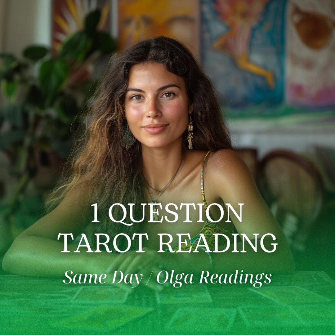 One Question Tarot Reading: Same Day Psychic Guidance - Etsy