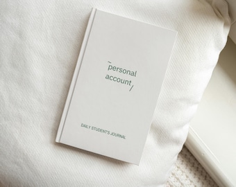 Daily Guided Journal for Students | Wellness Journal, Gratitude Journal, Daily Journal, Journal Prompts, gift for her, gift for him