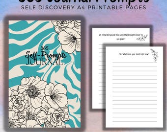 365 Self-Discovery Journal Prompts (Printable)