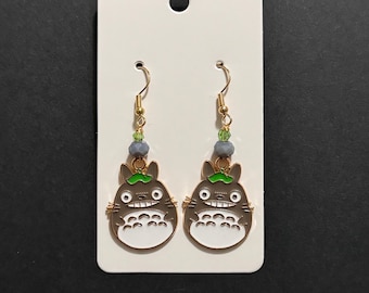 Totoro Earrings, Ghibli Cosplay Earrings