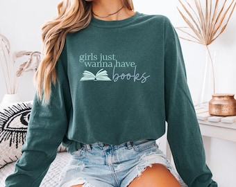 girls just wanna have books shirt