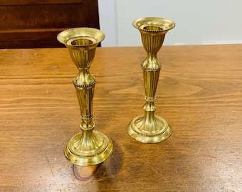 Vintage ljusstake i mässing