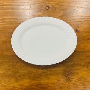 Vintage English Johnson Brothers Regency White Ironstone 1E1 Serving Platter